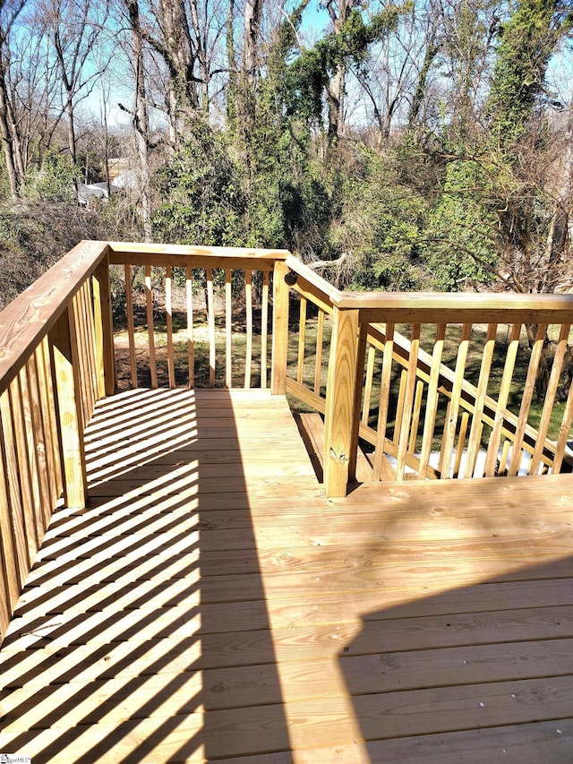 view of deck