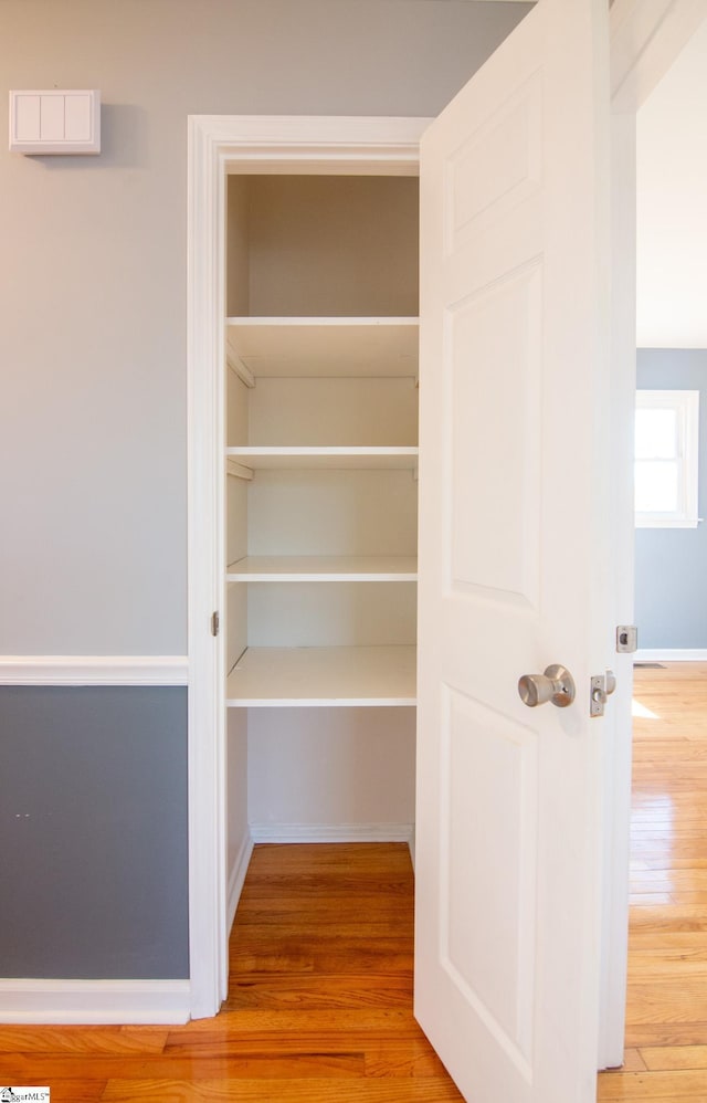 view of closet