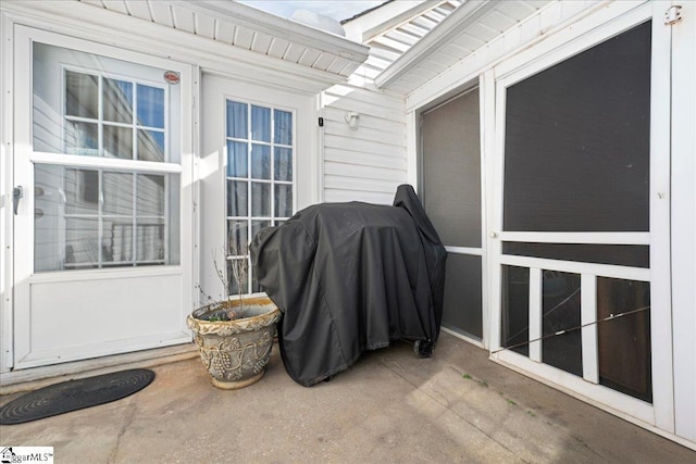 view of patio / terrace with grilling area