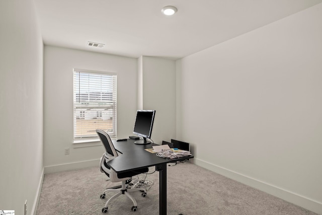 108 Marston Ln, Greenville, SC 29617 - office with carpet, visible vents, and baseboards