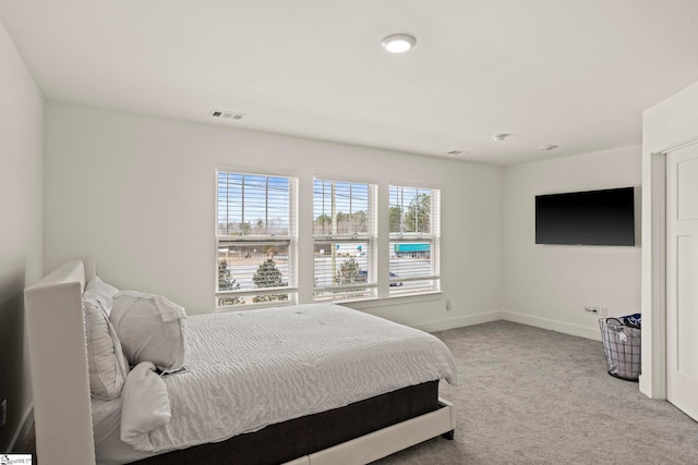 108 Marston Ln, Greenville, SC 29617 - bedroom featuring carpet floors, visible vents, and baseboards