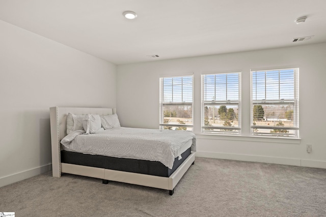 108 Marston Ln, Greenville, SC 29617 - bedroom with carpet, multiple windows, visible vents, and baseboards