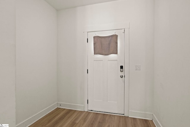 108 Marston Ln, Greenville, SC 29617 - foyer entrance with baseboards and wood finished floors