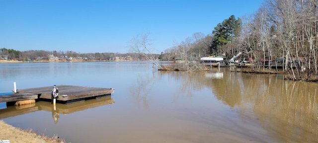 144 Amber Dr, Inman, SC 29349 - dock area featuring a water view