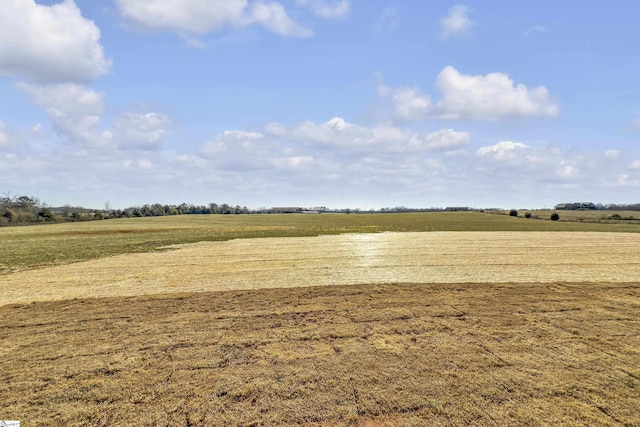 view of landscape with a rural view