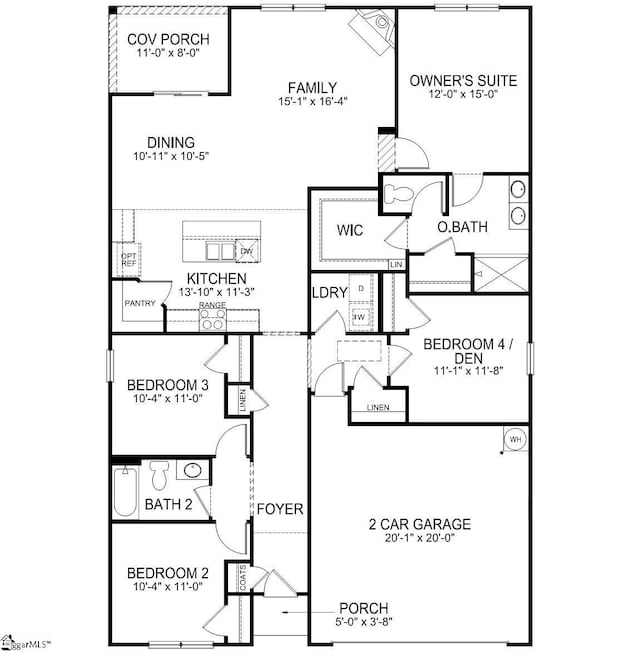 139 Fancy Trl Lot 0343, Anderson, SC 29621 - view of layout