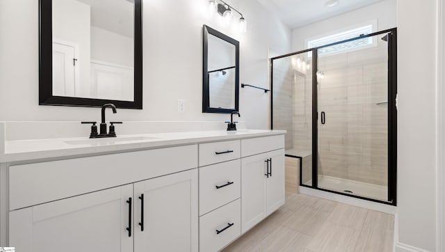 1807 Wabash Pl Lot 0507, Boiling Springs, SC 29316 - bathroom featuring a stall shower and double vanity