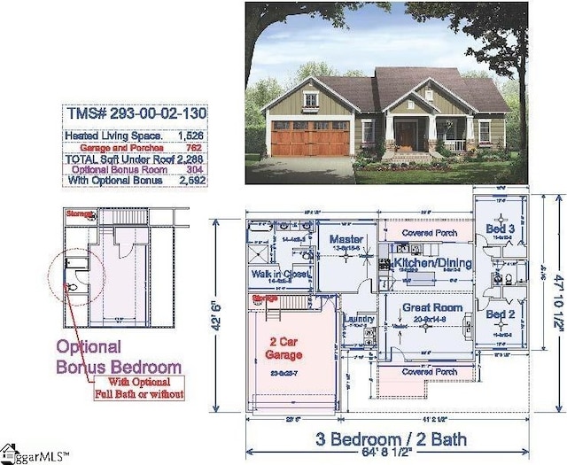 view of layout