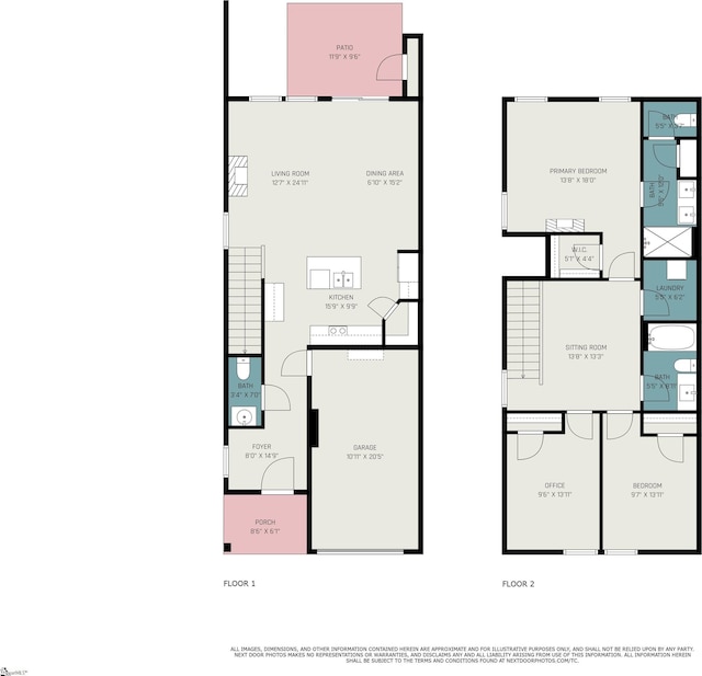 107 Tramore Ln, Fountain Inn, SC 29644 - floor plan