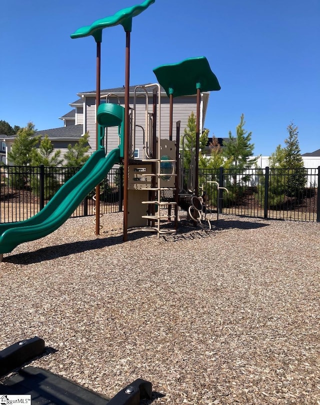 107 Tramore Ln, Fountain Inn, SC 29644 - community play area featuring fence