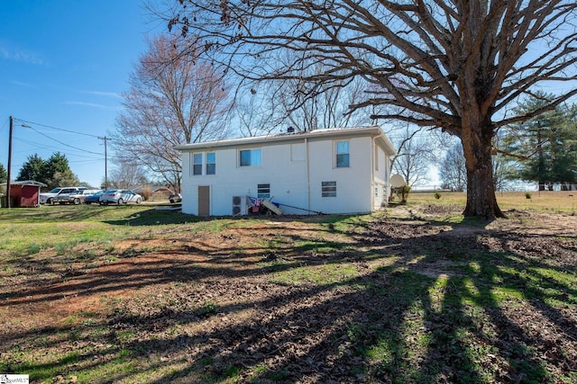 view of back of property