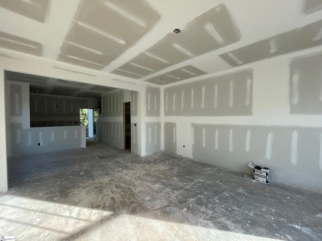 view of unfurnished living room