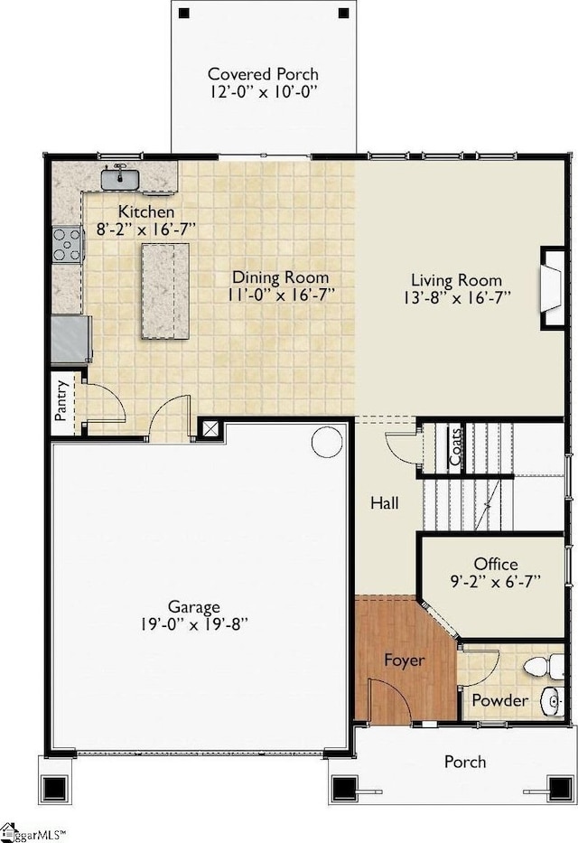 view of layout