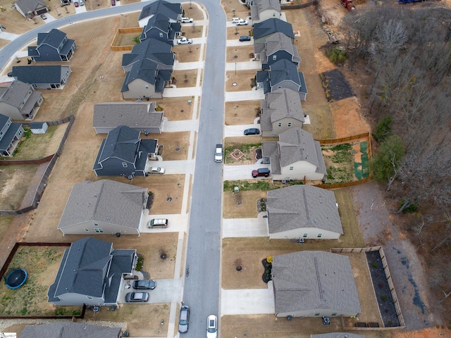 birds eye view of property featuring a residential view