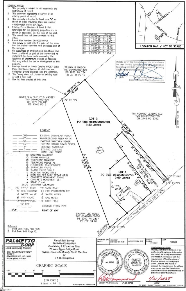 Listing photo 2 for 00 W Tyger Bridge Rd, Taylors SC 29687