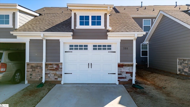 exterior space featuring driveway