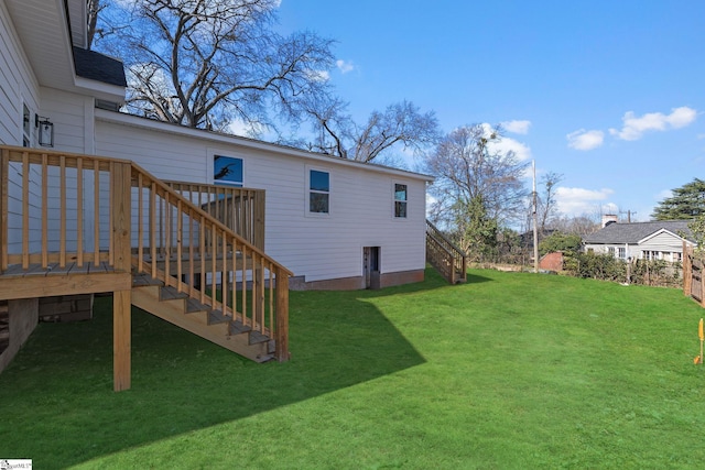 14 Arden Street Units A & B, Greenville, SC 29607 - view of yard with a deck and stairway