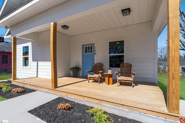14 Arden Street Units A & B, Greenville, SC 29607 - view of wooden deck
