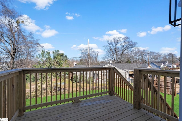 14 Arden Street Units A & B, Greenville, SC 29607 - view of wooden terrace