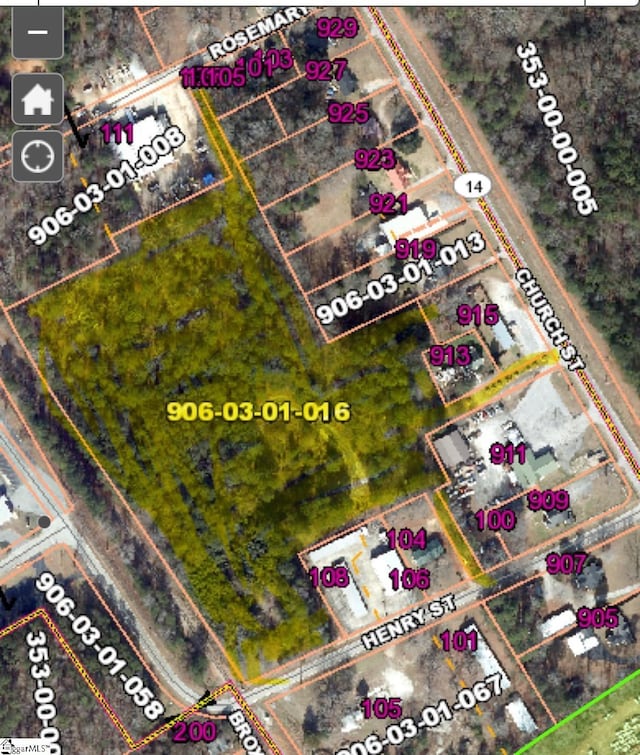 00 Henry St, Laurens SC, 29360 land for sale