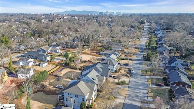 birds eye view of property featuring a residential view