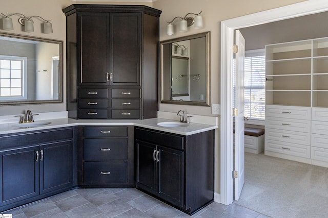 full bathroom with vanity