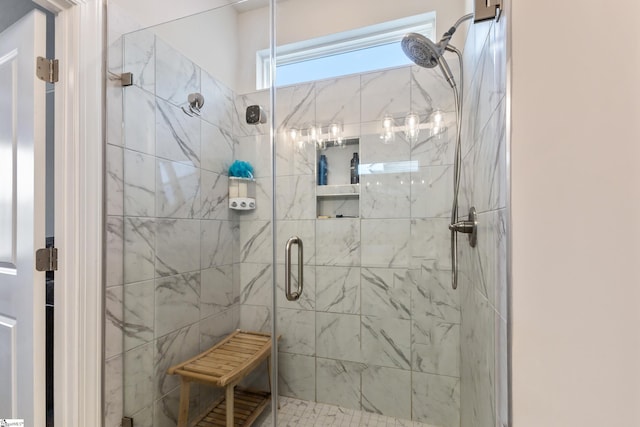 full bath with a stall shower