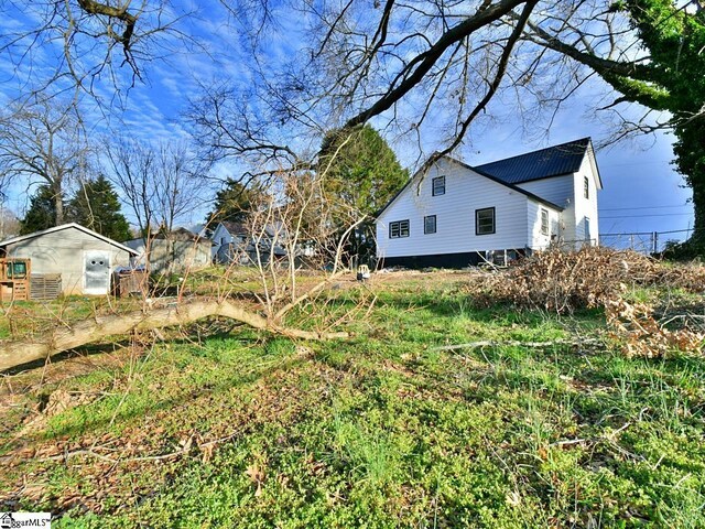 view of yard