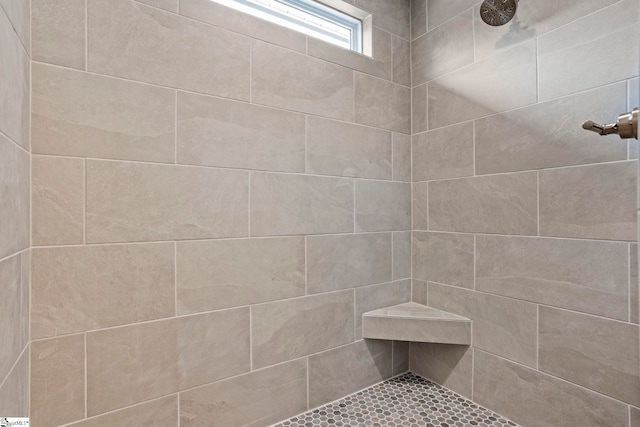 full bathroom with tiled shower