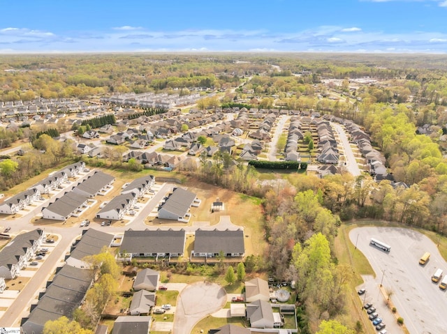 414 Hargrove Ct, Greenville, SC 29617 - bird's eye view featuring a residential view