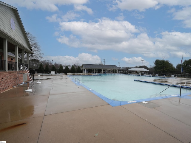 community pool featuring a patio