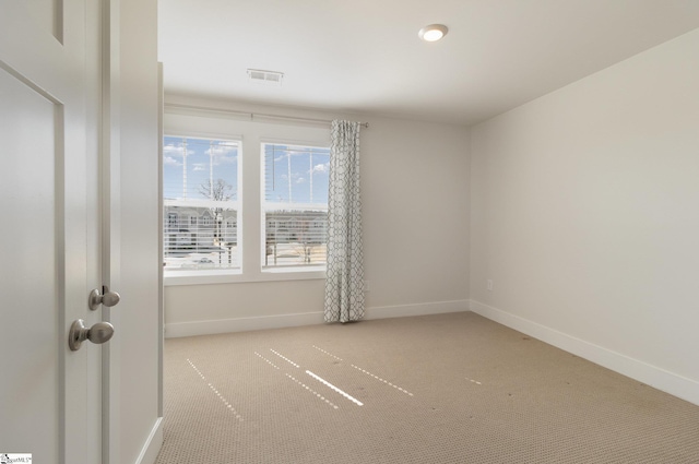 100 Outback Dr, Greer, SC 29650 - carpeted spare room featuring baseboards and visible vents