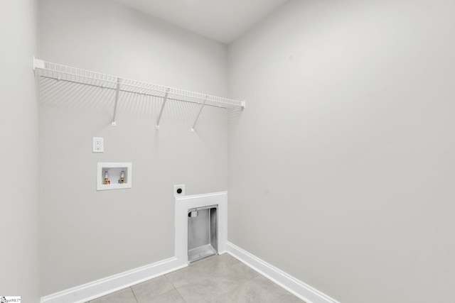 504 Reedy Springs Ln, Greenville, SC 29605 - laundry room featuring laundry area, hookup for a washing machine, baseboards, and electric dryer hookup