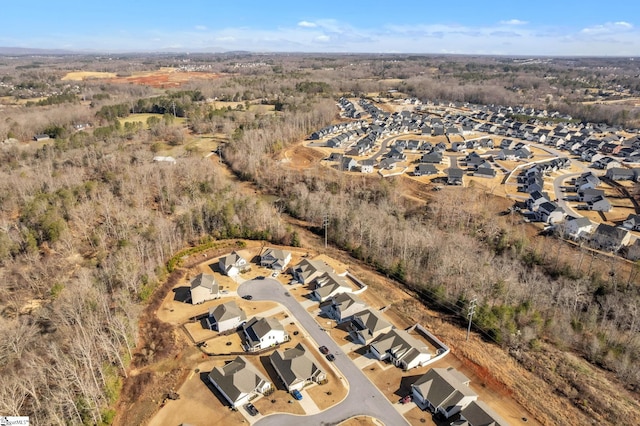 504 Reedy Springs Ln, Greenville, SC 29605 - bird's eye view featuring a residential view