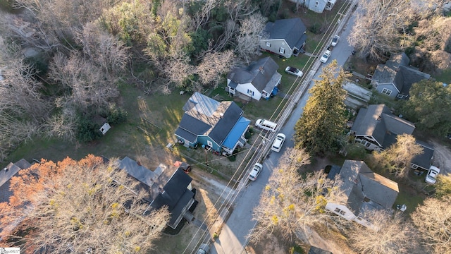 birds eye view of property featuring a residential view