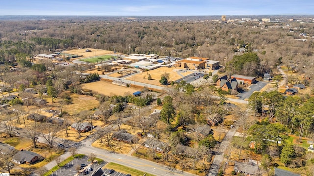 aerial view with a view of trees