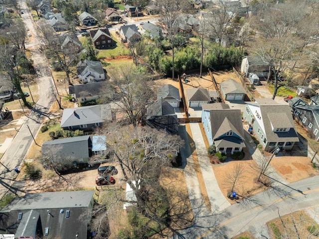 birds eye view of property featuring a residential view