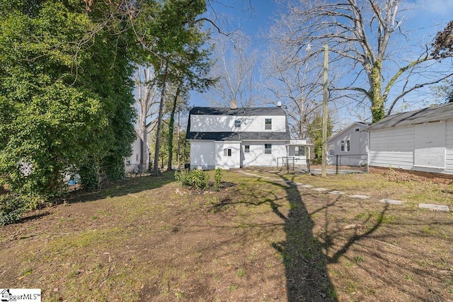 view of back of house