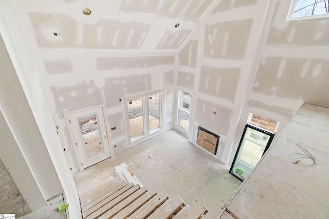 view of unfurnished living room