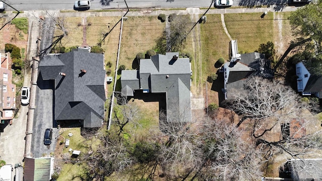 birds eye view of property featuring a residential view