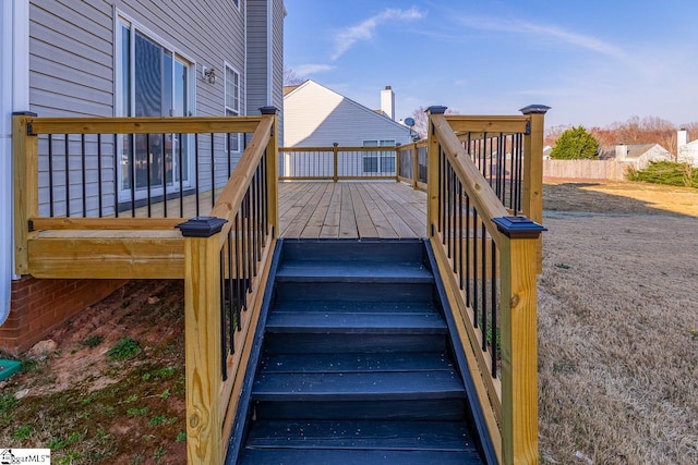 view of deck