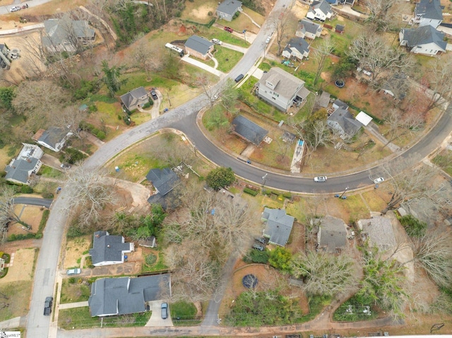 birds eye view of property featuring a residential view