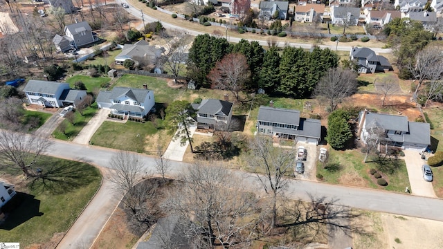 birds eye view of property featuring a residential view