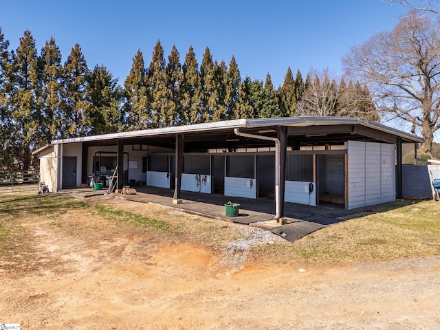 145 Dickson Rd, Campobello, SC 29322 - view of horse barn