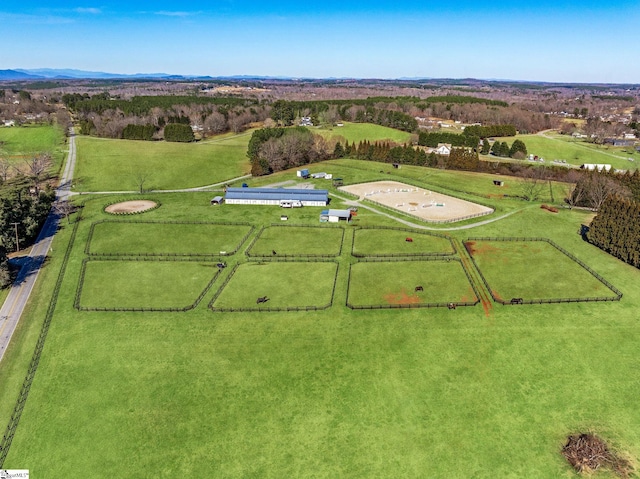 145 Dickson Rd, Campobello, SC 29322 - drone / aerial view featuring a rural view