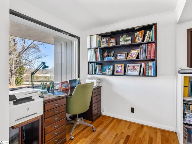 145 Dickson Rd, Campobello, SC 29322 - office area with light wood-style flooring