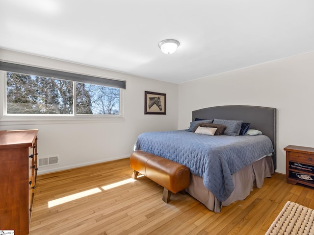 145 Dickson Rd, Campobello, SC 29322 - bedroom with visible vents, baseboards, and hardwood / wood-style flooring