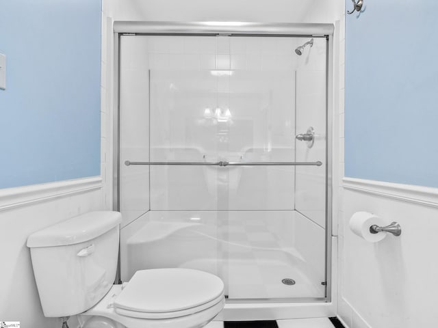 145 Dickson Rd, Campobello, SC 29322 - full bath with toilet and a shower stall