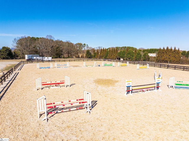 145 Dickson Rd, Campobello, SC 29322 - view of community with an enclosed area and fence