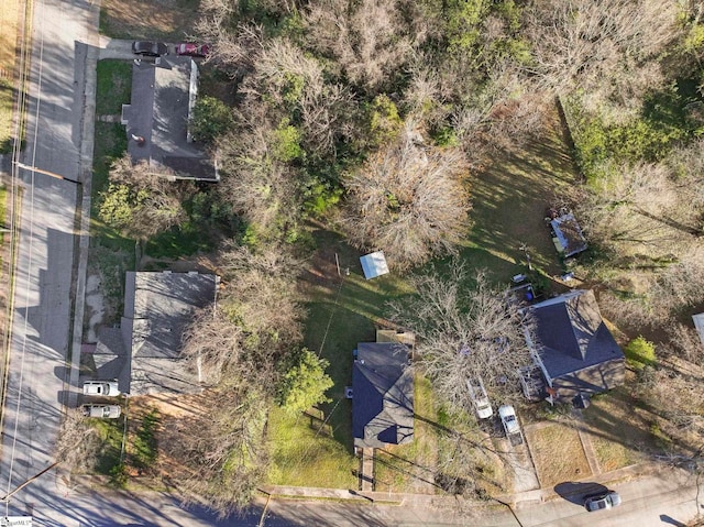 222 Poplar St, Gaffney, SC 29341 - bird's eye view